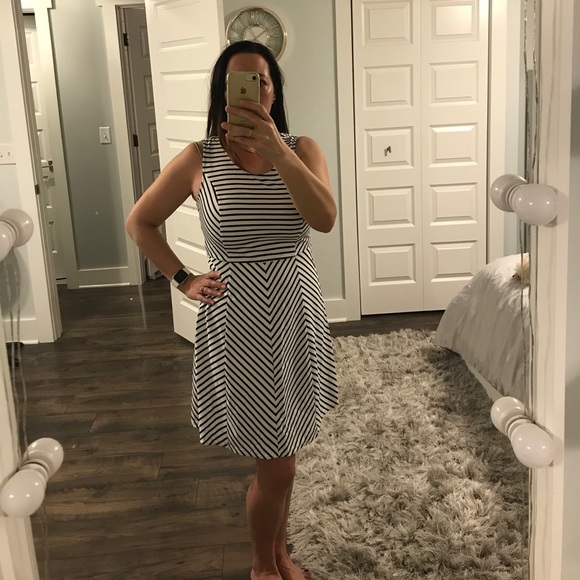 {BOGO} Pixley Striped Fit and Flare Dress - Picture 6 of 8